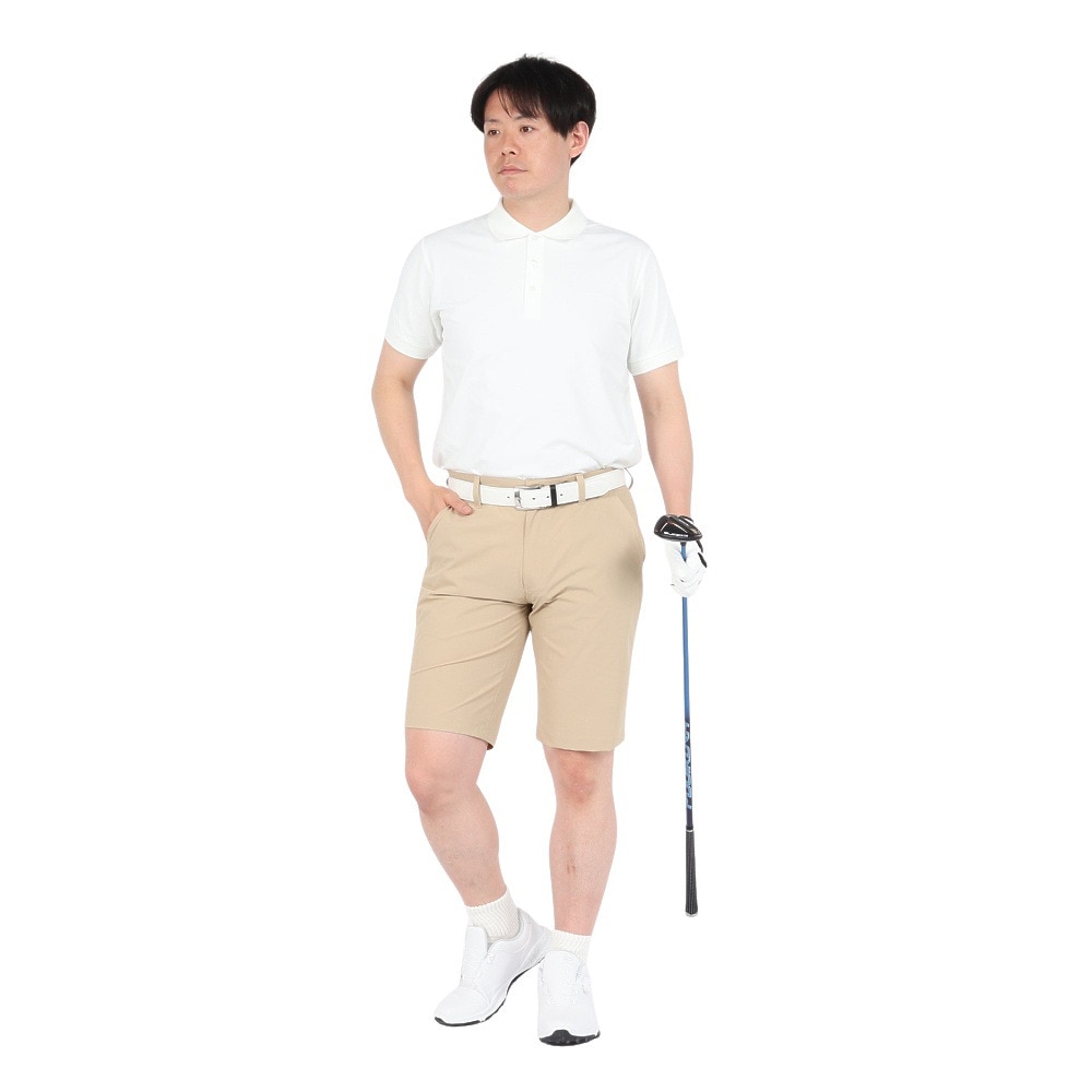 パフォーマンスギア（PG）（メンズ）ゴルフウェア 撥水 ストレッチ 撥水 ショートパンツ PG5TTC07 BEG