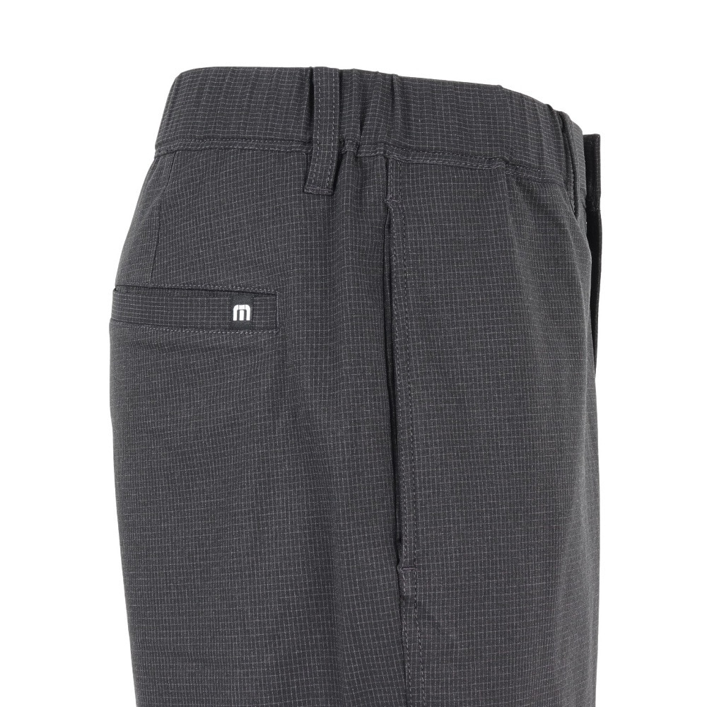トラヴィスマシュー（Travis Mathew）（メンズ）ゴルフウェア チェック柄 ショートパンツ 7AM0107AM010-0BLK