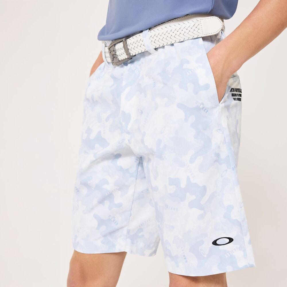 オークリー（OAKLEY）（メンズ）ゴルフウェア 吸汗速乾 HEAT BLOCK ショートパンツ FOA408773-186