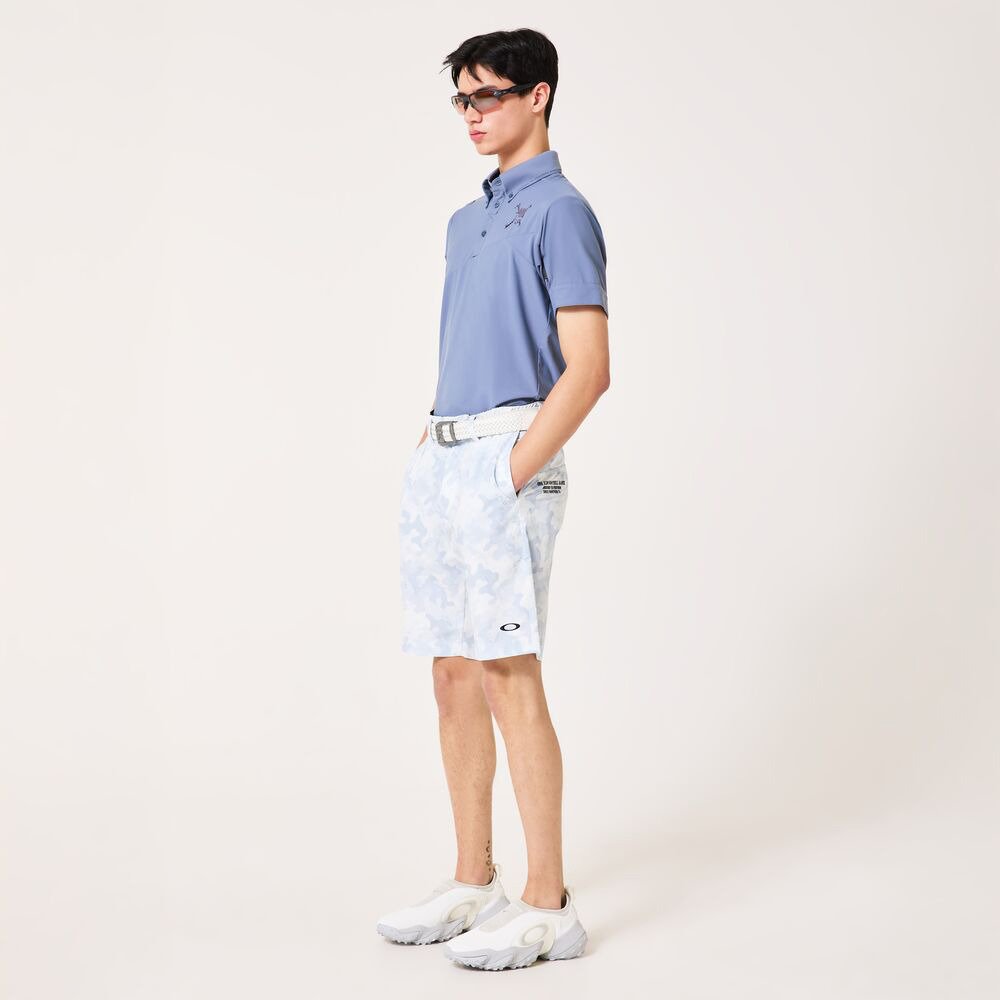 オークリー（OAKLEY）（メンズ）ゴルフウェア 吸汗速乾 HEAT BLOCK ショートパンツ FOA408773-186