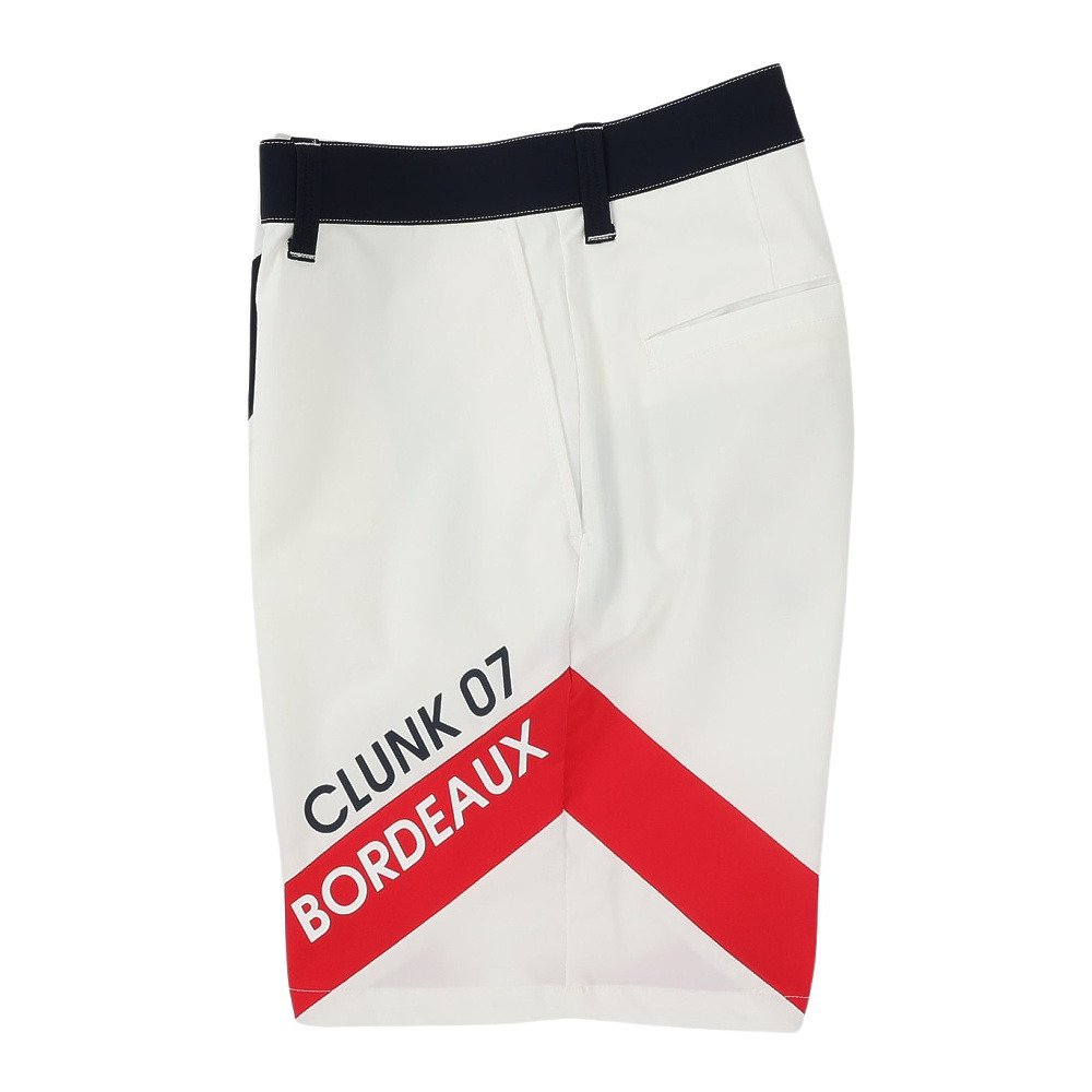 クランク（CLUNK）（メンズ）ゴルフウェア バイヤスプリント ハーフパンツ CL5RTC60 WHT