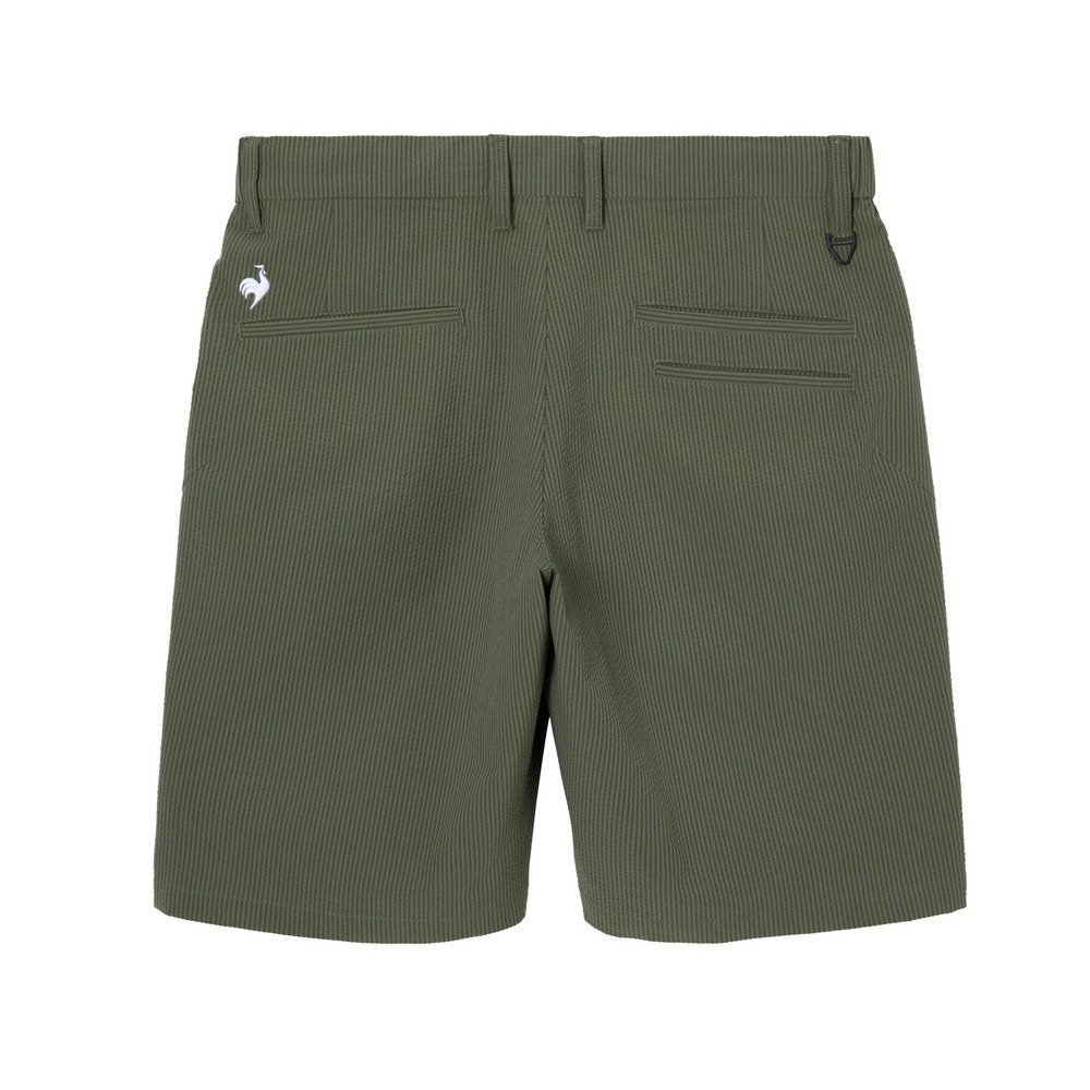 ルコックスポルティフ（lecoqsportif）（メンズ）ゴルフウェア 吸汗速乾 サッカーストライプ ショートパンツ LG6SHP02M KH00