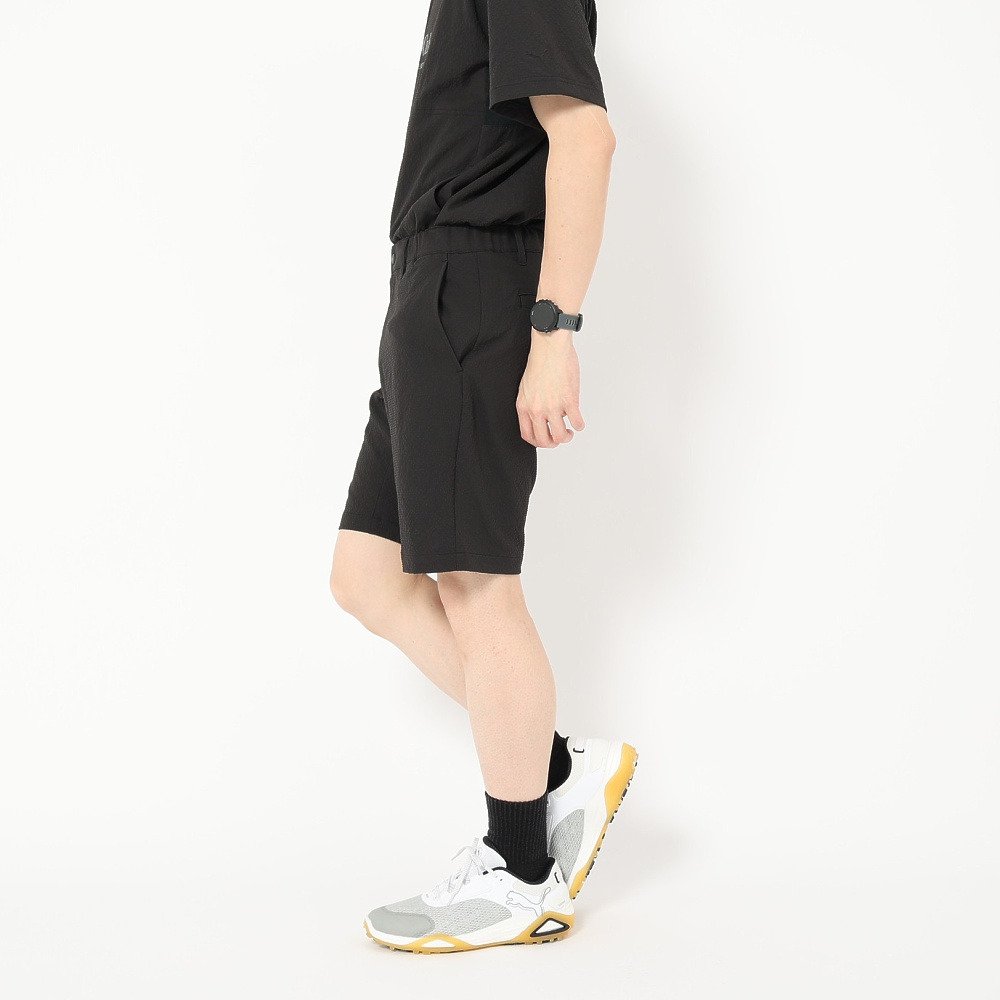 プーマ（PUMA）（メンズ）ゴルフウェア リラックスフィット ウーブン ハーフパンツ 638999-01
