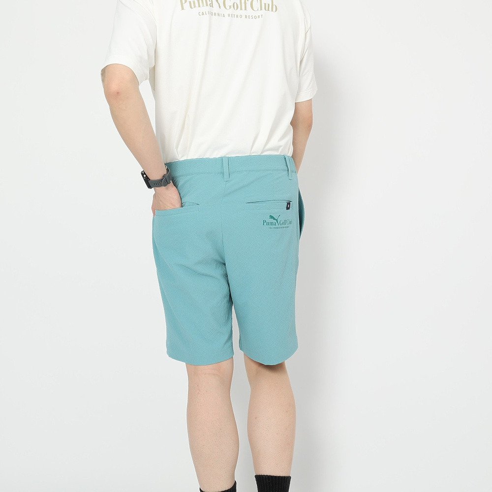 プーマ（PUMA）（メンズ）ゴルフウェア リラックスフィット ウーブン ハーフパンツ 638999-02