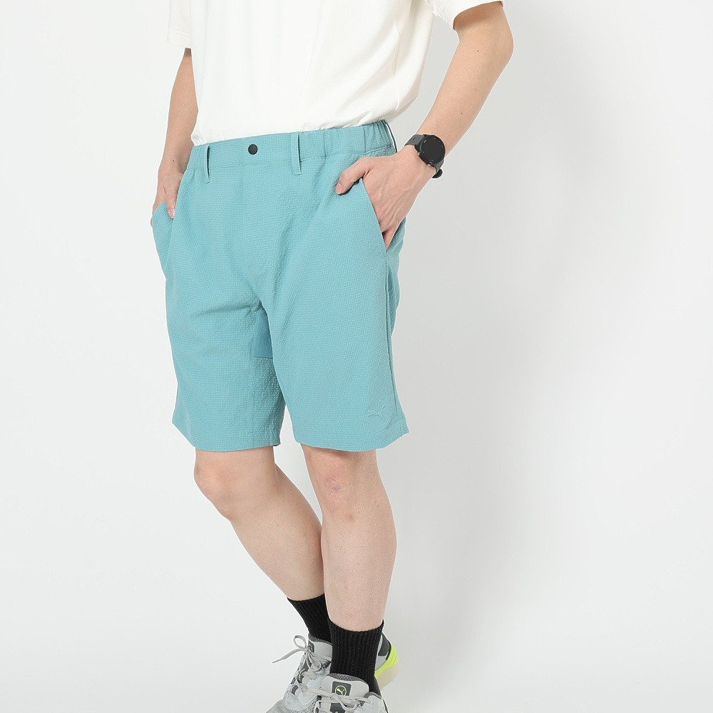 プーマ（PUMA）（メンズ）ゴルフウェア リラックスフィット ウーブン ハーフパンツ 638999-02