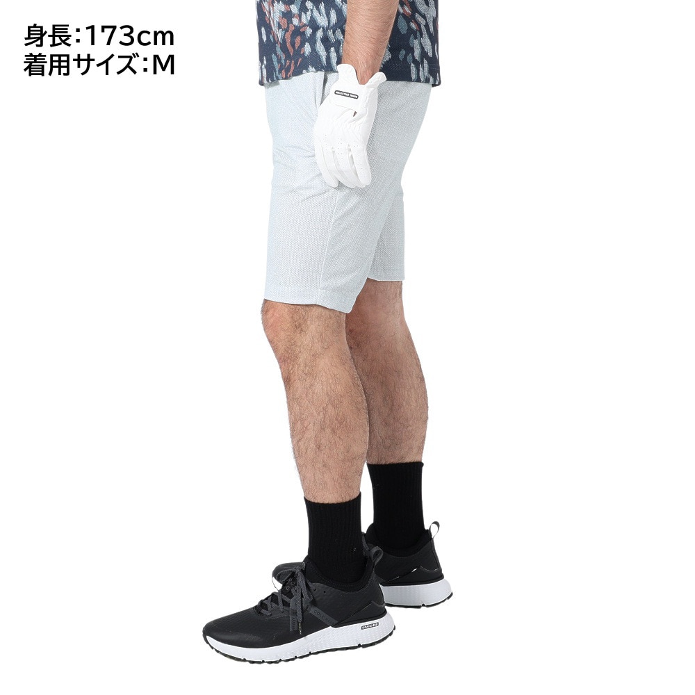 キャロウェイ（CALLAWAY）（メンズ）ゴルフウェア 速乾 かざあなメッシュ 生地調プリントショートパンツ ウエストゴム C23127101-1020