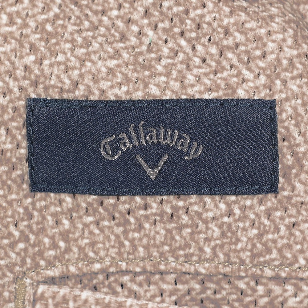 キャロウェイ（CALLAWAY）（メンズ）ゴルフウェア 速乾 かざあなメッシュ 生地調プリントショートパンツ ウエストゴム C23127101-1040