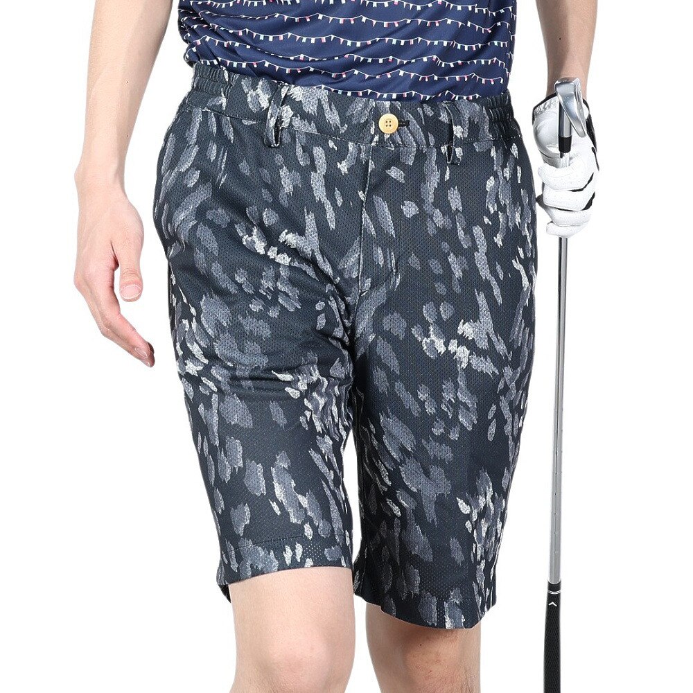 キャロウェイ（CALLAWAY）（メンズ）ゴルフウェア かざあなメッシュ マルチカラープリントショートパンツ C23127106-1010
