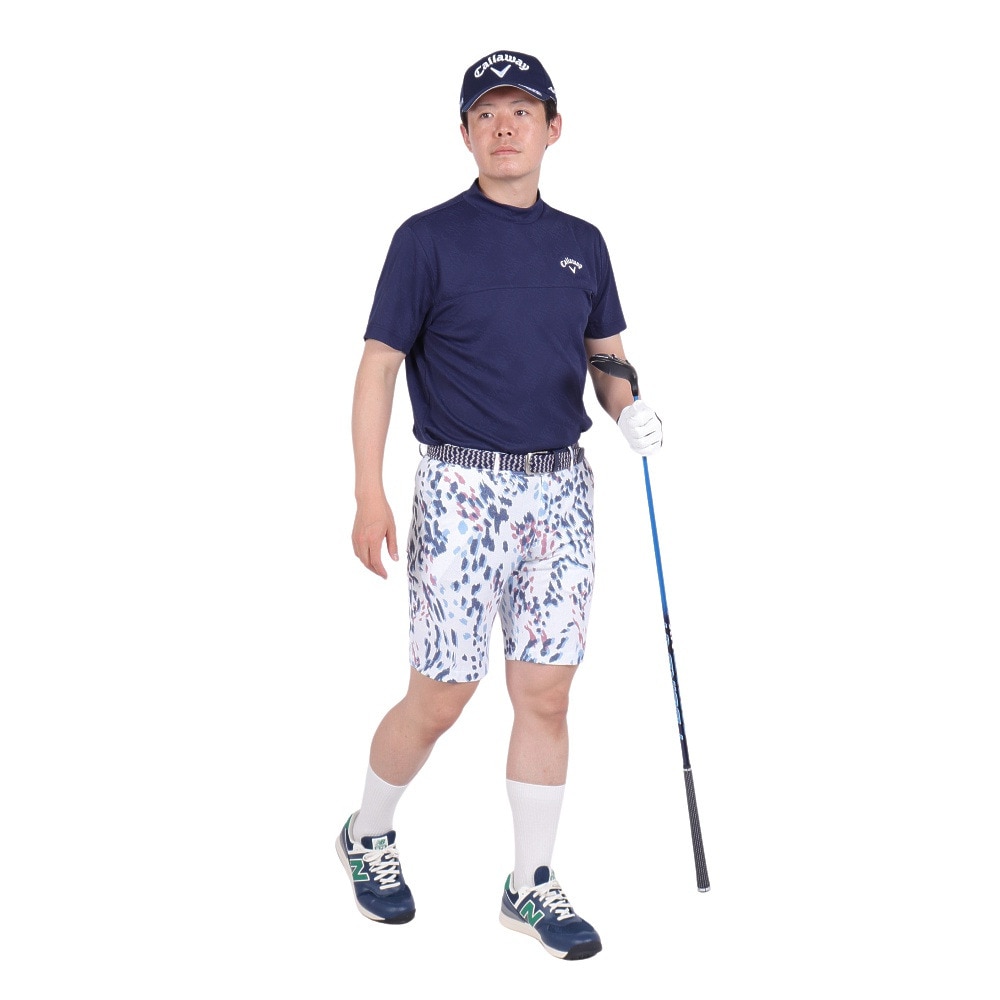 キャロウェイ（CALLAWAY）（メンズ）ゴルフウェア かざあなメッシュ マルチカラープリントショートパンツ C23127106-1030