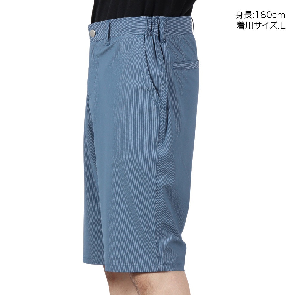 Second Style（Second Style）（メンズ）ゴルフウェア ショートパンツ 接触冷感 リラクティブクールハーフパンツ 232720 NVY