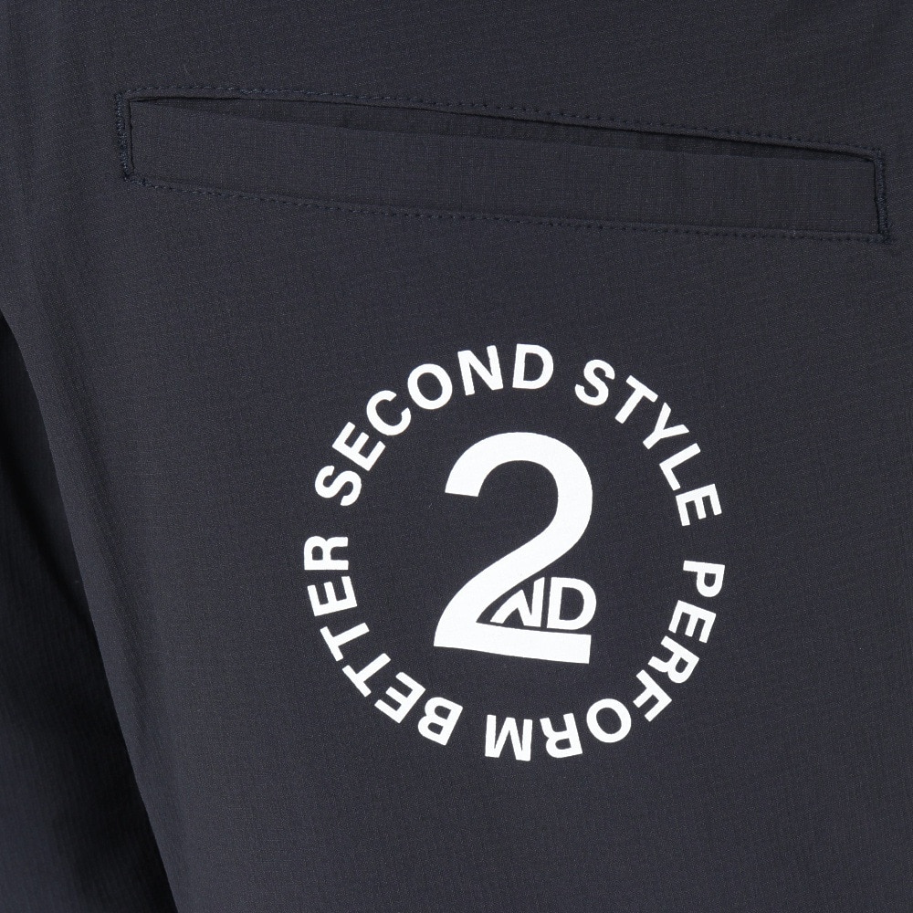 Second Style（Second Style）（メンズ）ゴルフウェア 切り替えビッグ ショートパンツ 242719-NVY