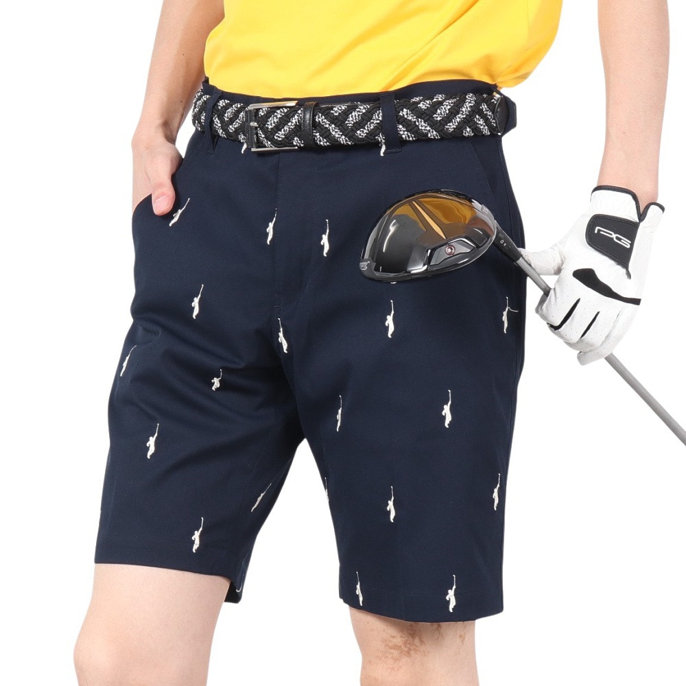 ゴールデンベア（GOLDEN BEAR）（メンズ）ゴルフウェア ショートパンツ GBGハーフパンツ 311J5710-C48