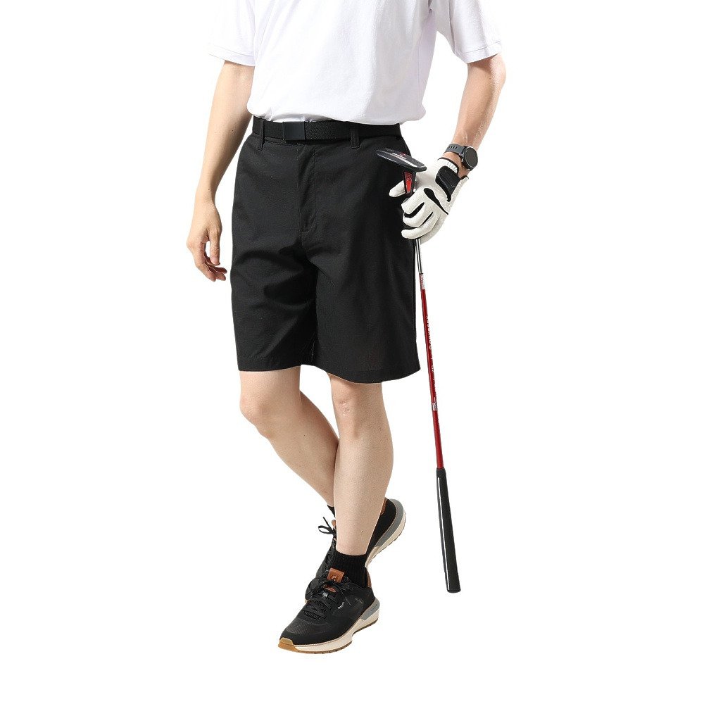 【即日発送】Scotty Cameron ゴルフショートパンツ ブラック SILVER SCOT（シルバースコット）（メンズ）ゴルフウェア 速乾 軽量高