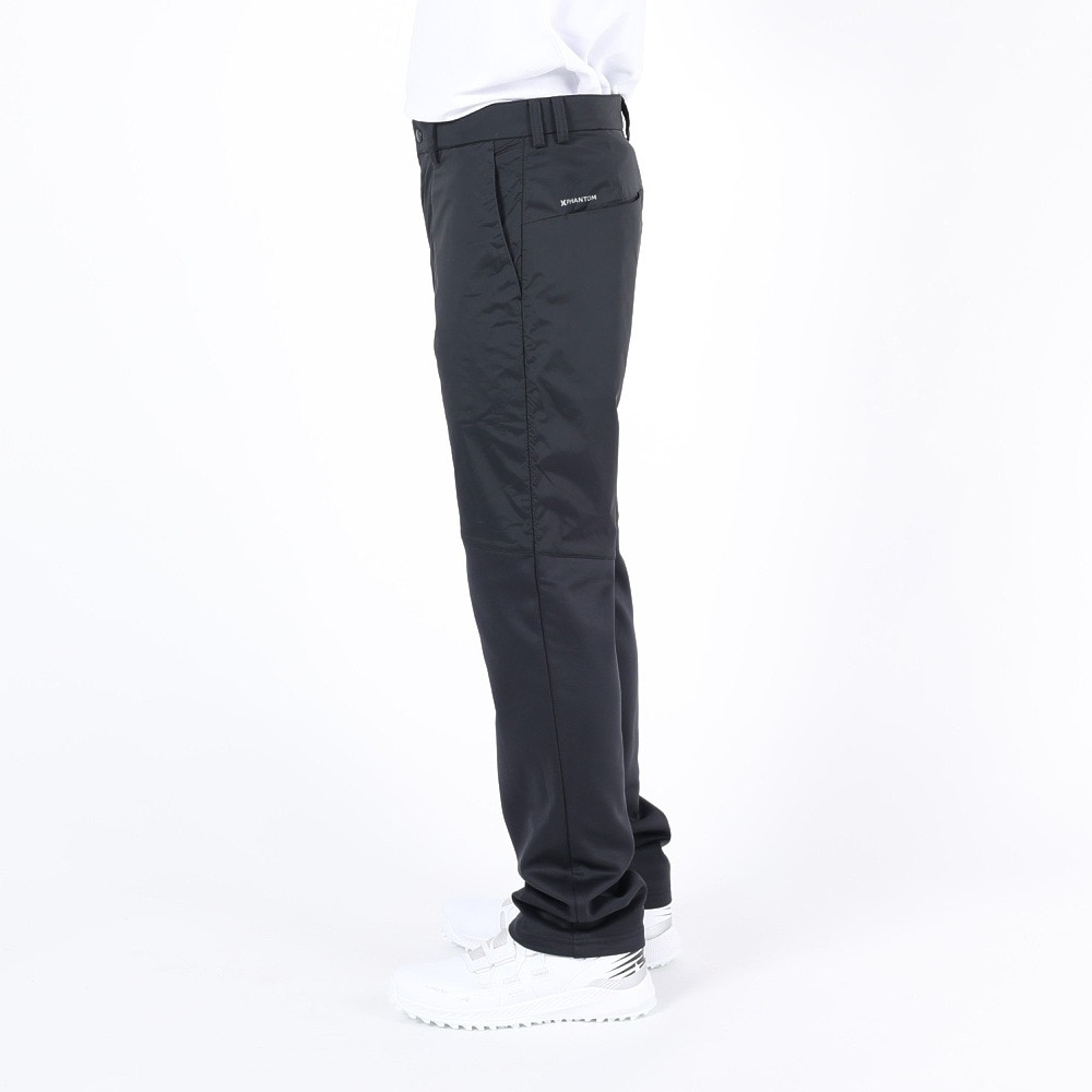 ハーレー（HURLEY）（メンズ）ゴルフウェア アウター 防風 防寒 裏起毛 PHANTOM HYBRID パンツ MPT2200005-BLK