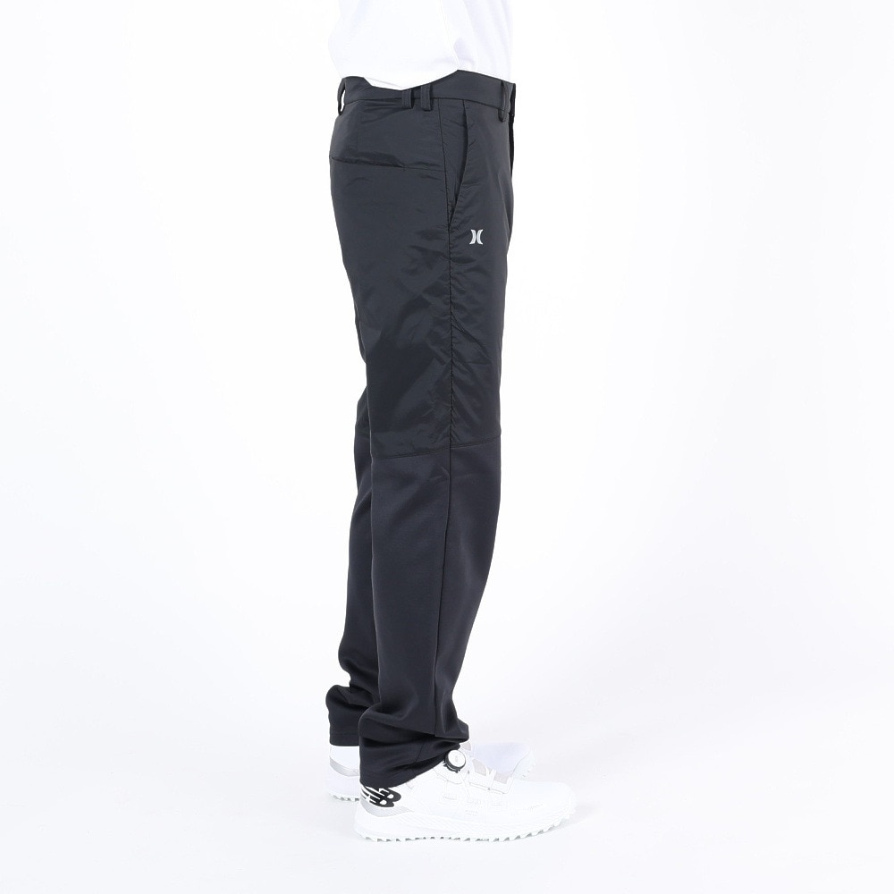 ハーレー（HURLEY）（メンズ）ゴルフウェア アウター 防風 防寒 裏起毛 PHANTOM HYBRID パンツ MPT2200005-BLK