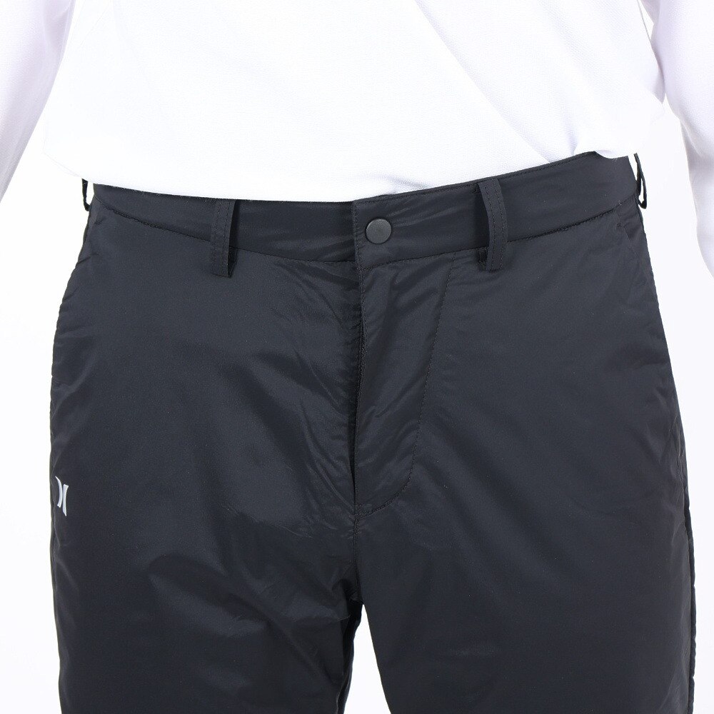 ハーレー（HURLEY）（メンズ）ゴルフウェア アウター 防風 防寒 裏起毛 PHANTOM HYBRID パンツ MPT2200005-BLK