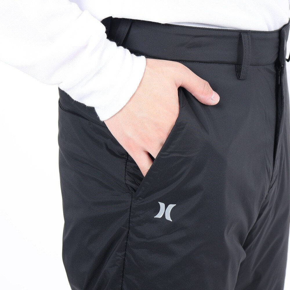 ハーレー（HURLEY）（メンズ）ゴルフウェア アウター 防風 防寒 裏起毛 PHANTOM HYBRID パンツ MPT2200005-BLK