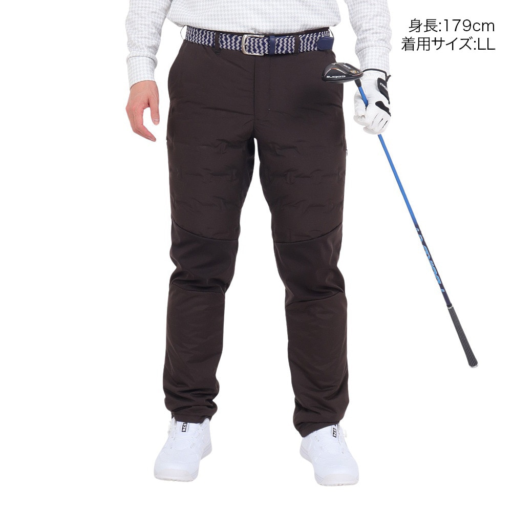 トミーアーマー（Tommy Armour）（メンズ）ゴルフウェア 防風 発熱 MOVE DOWN 3 ムーブダウン3 パンツ TADK23F020008 BRN