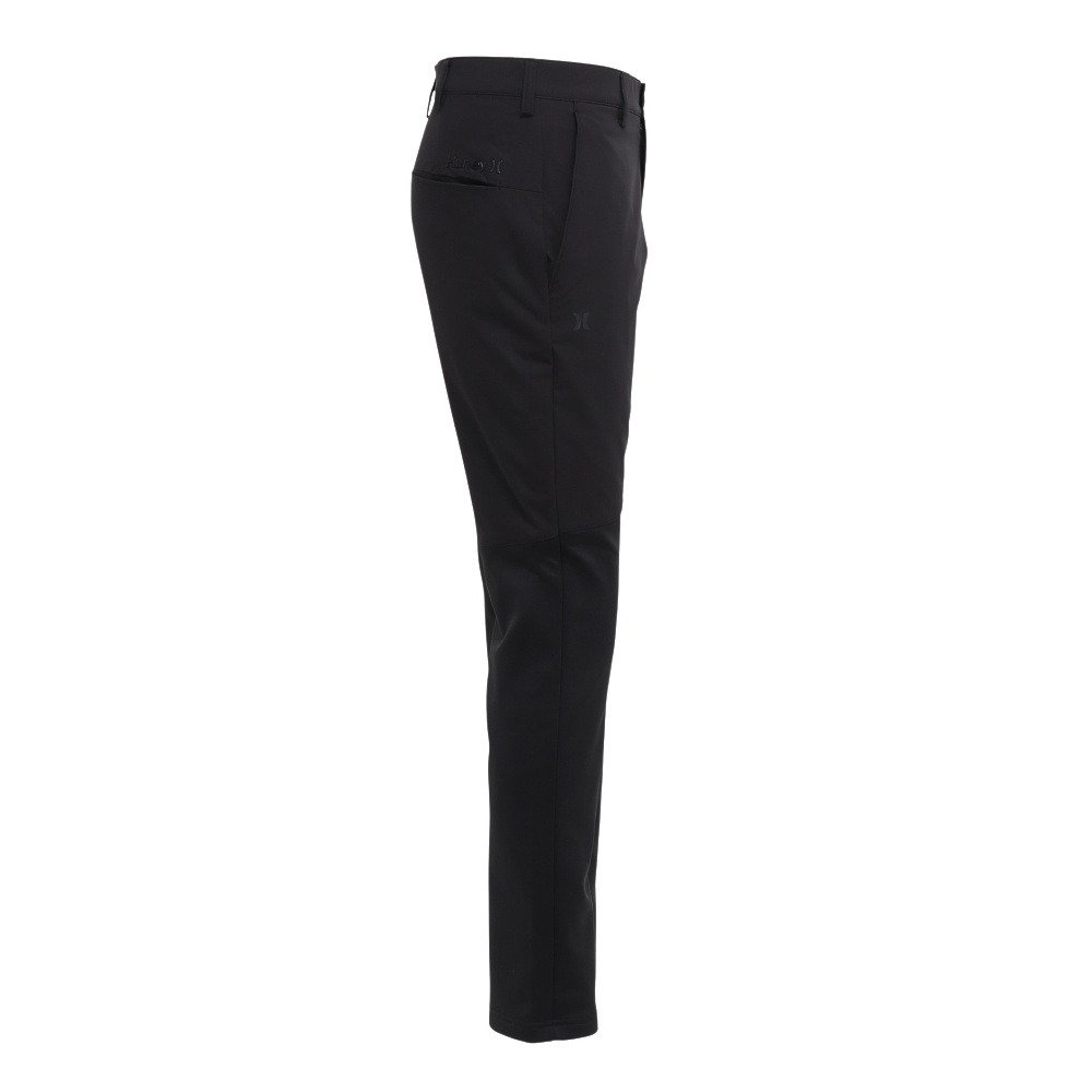 ハーレー（HURLEY）（メンズ）ゴルフウェア 裏起毛 ファントム ハイブリッド ロングパンツ MGPT252071-BLK