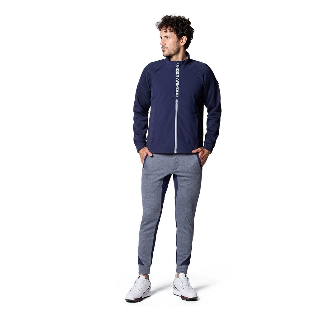 アンダーアーマー（UNDER ARMOUR）（メンズ）ゴルフウェア フリース ハイブリッド ジョガーパンツ 1381277 410