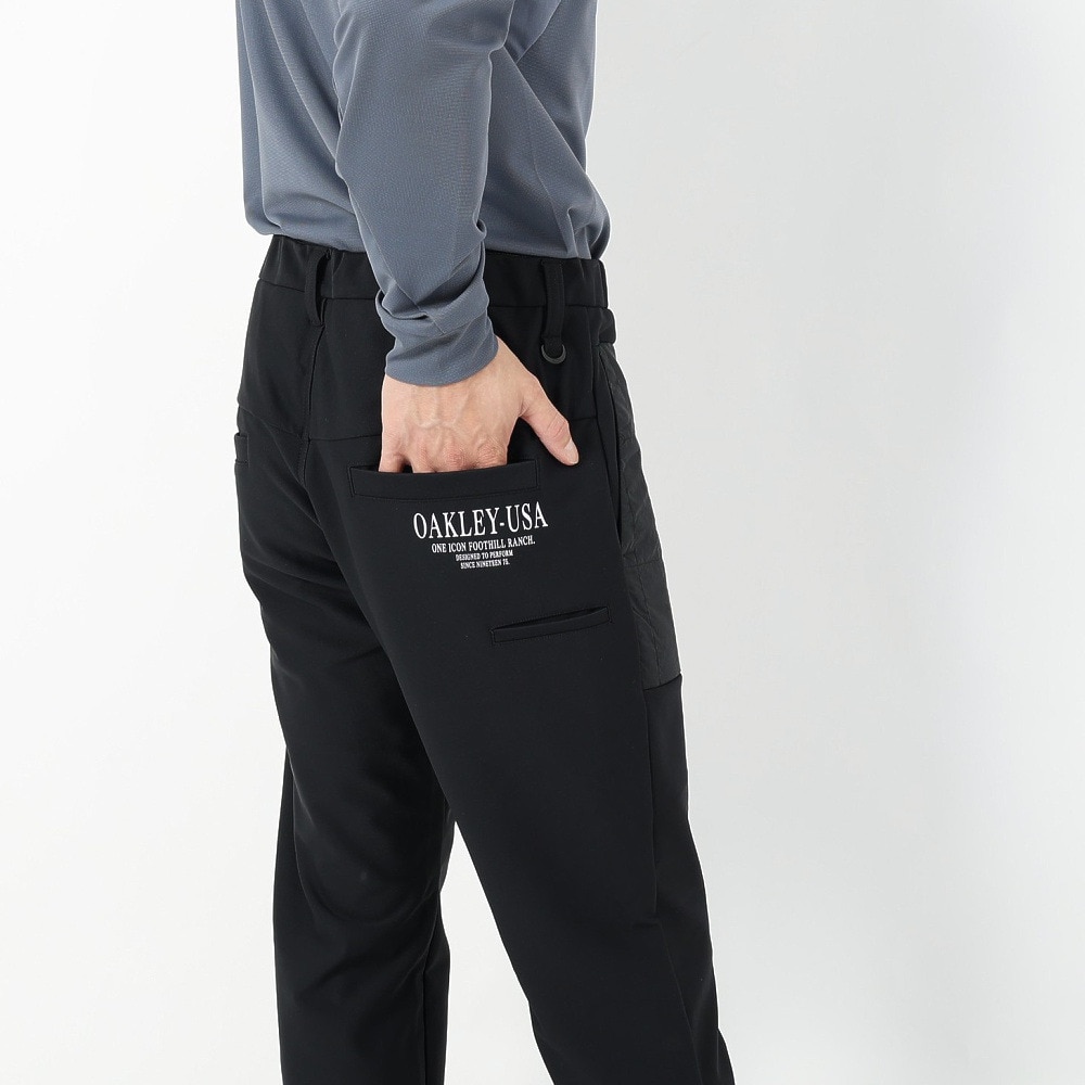 オークリー（OAKLEY）（メンズ）ゴルフウェア 防風 STALWART WB フリース パンツ FOA408434-02E