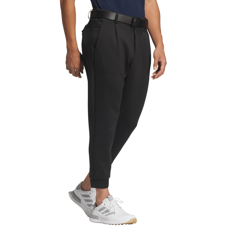 アディダス（adidas）（メンズ）ゴルフウェア スペサー ジョガー パンツ JVU93-JM2958 BLK