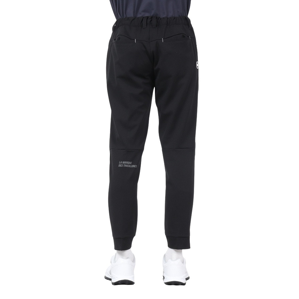 ルコックスポルティフ（lecoqsportif）（メンズ）ゴルフウェア 吸汗 防風 ジョガースラックス QGMWJD07 BK00