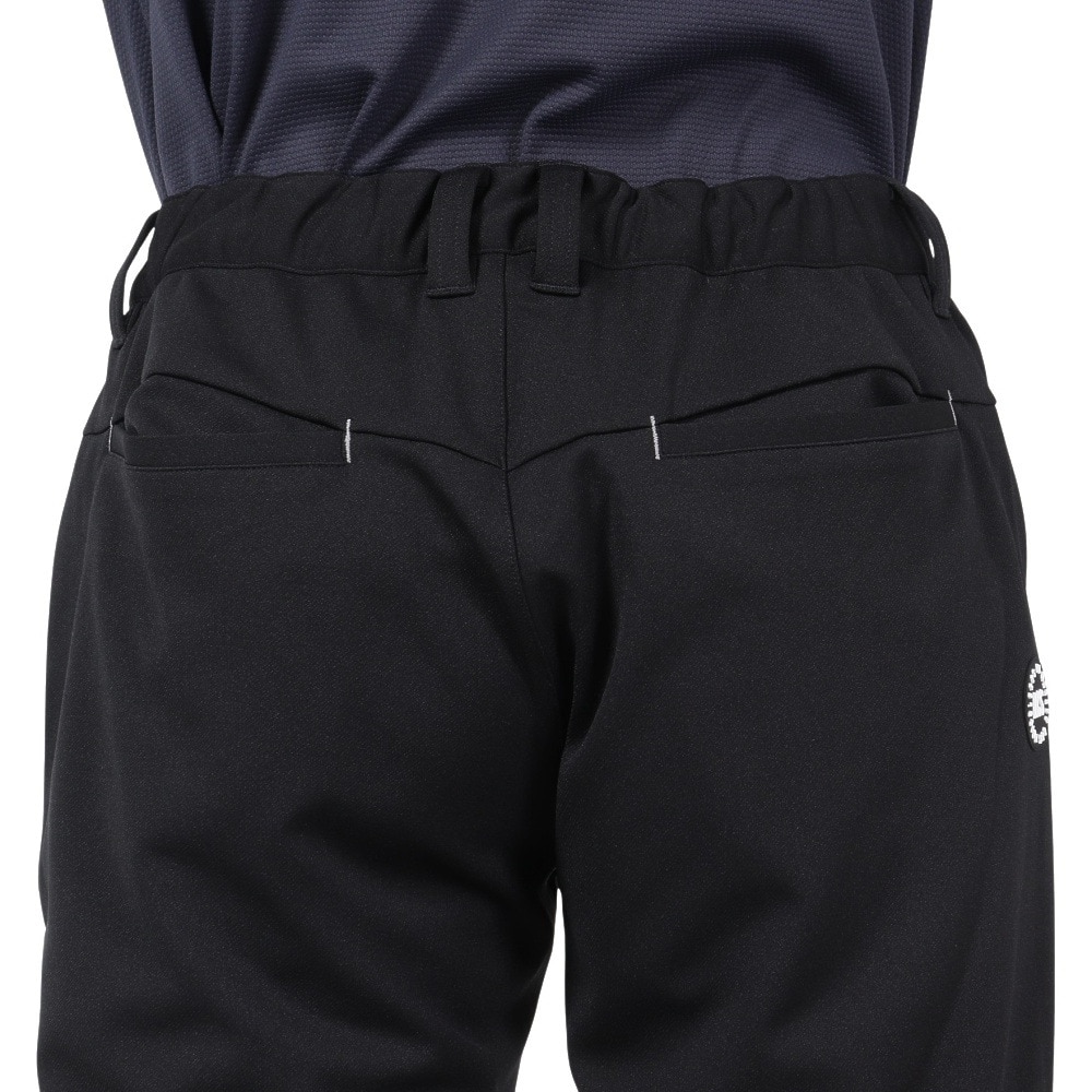 ルコックスポルティフ（lecoqsportif）（メンズ）ゴルフウェア 吸汗 防風 ジョガースラックス QGMWJD07 BK00