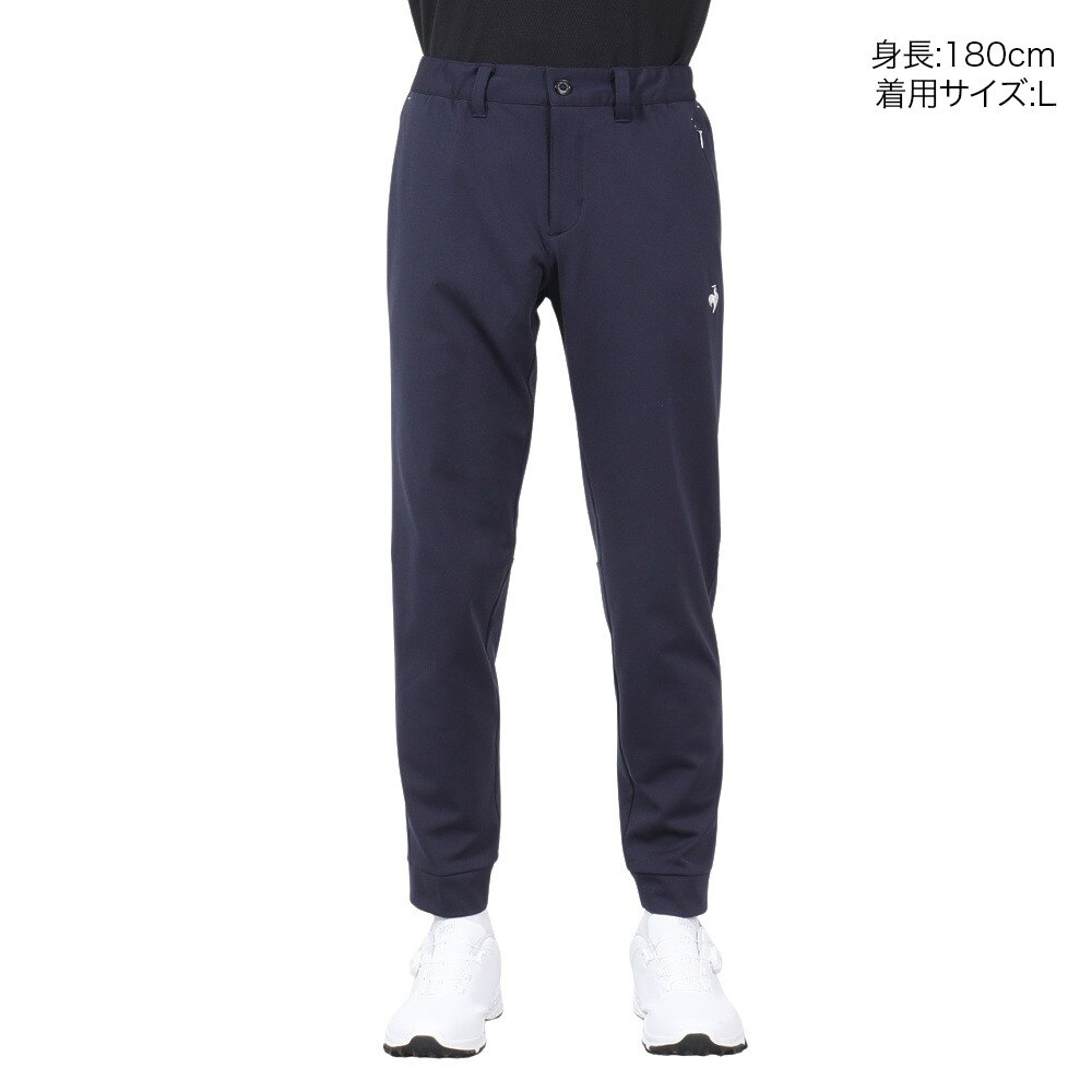 ルコックスポルティフ（lecoqsportif）（メンズ）ゴルフウェア 吸汗 防風 ジョガースラックス QGMWJD07 NV00