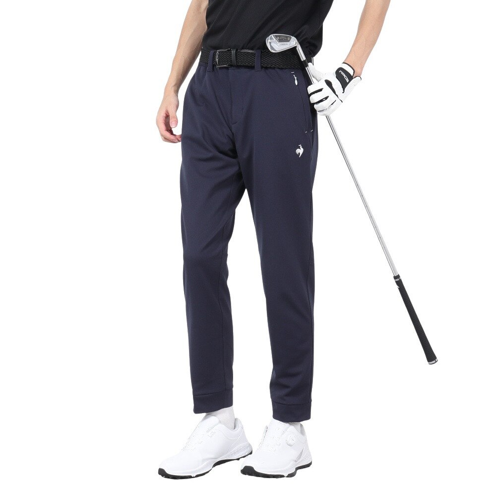 ルコックスポルティフ（lecoqsportif）（メンズ）ゴルフウェア 吸汗 防風 ジョガースラックス QGMWJD07 NV00