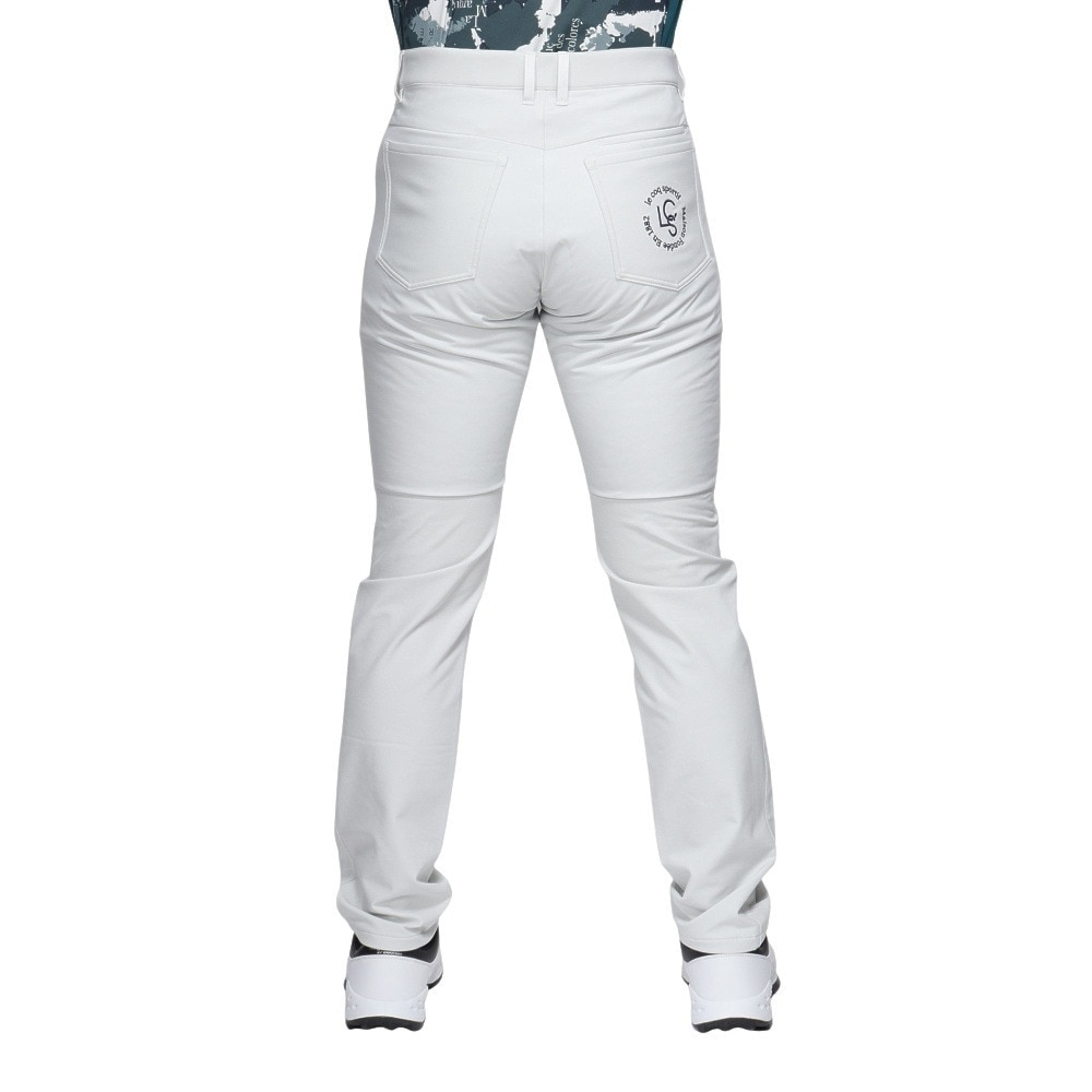 ルコックスポルティフ（lecoqsportif）（メンズ）ゴルフウェア ストレッチフォーサー 裏起毛 中綿ハイブリットパンツ LG4FLP04M GY00