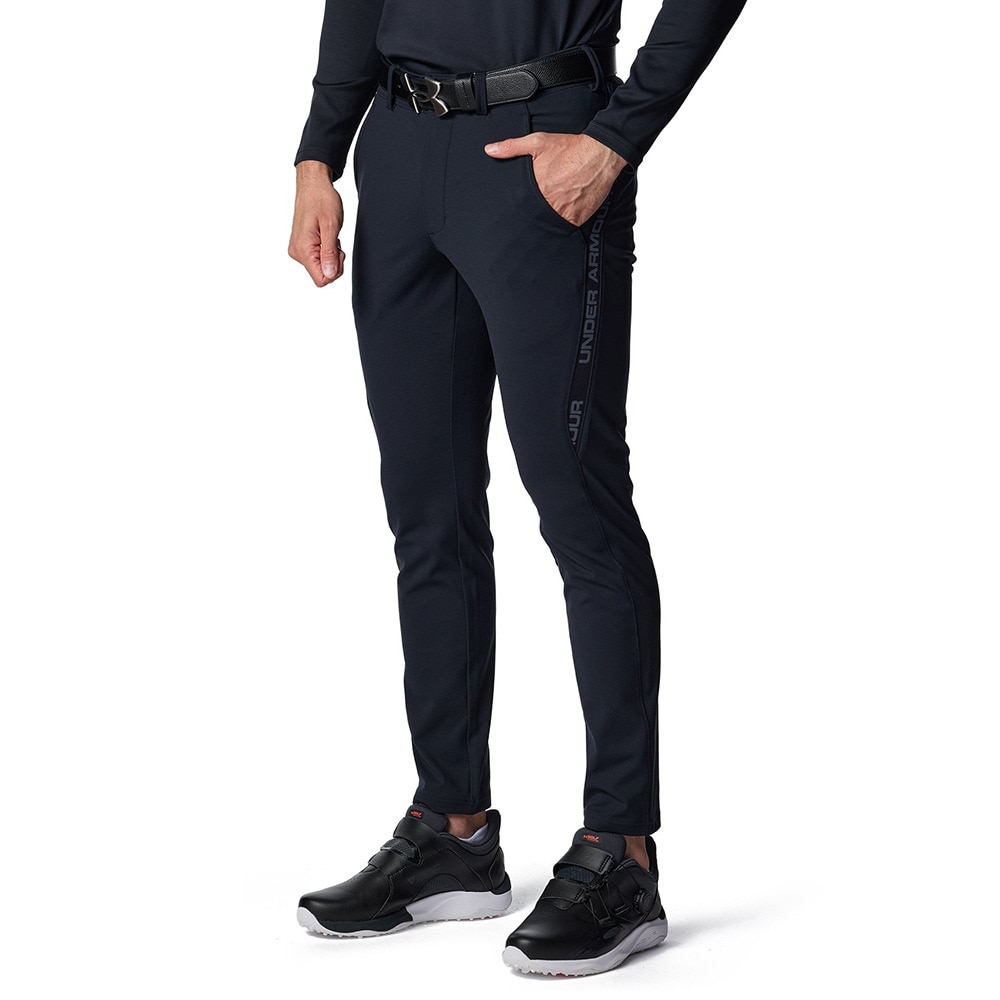 アンダーアーマー（UNDER ARMOUR）（メンズ）ゴルフウェア ドライブ 二ット テーパードパンツ 6007940 001