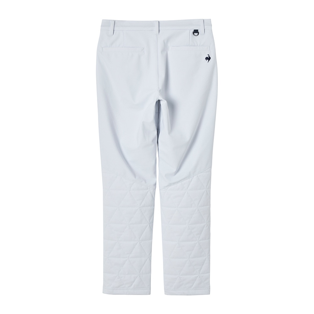 ルコックスポルティフ（lecoqsportif）（メンズ）ゴルフウェア 防風 裏起毛 ハイブリッド 中綿 ロングパンツ LG5FLP02M GY00