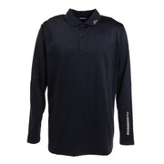 J.LINDEBERG（メンズ）ゴルフウェア 長袖 吸水 速乾 軽量 UV JAKOB スリムフィット ロングスリーブ ゴルフ ポロシャツ 071-25915-098