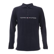 トミーヒルフィガー（TOMMY HILFIGER）（メンズ）ゴルフウェア TH 長袖ポロシャツ THMA182-NVY