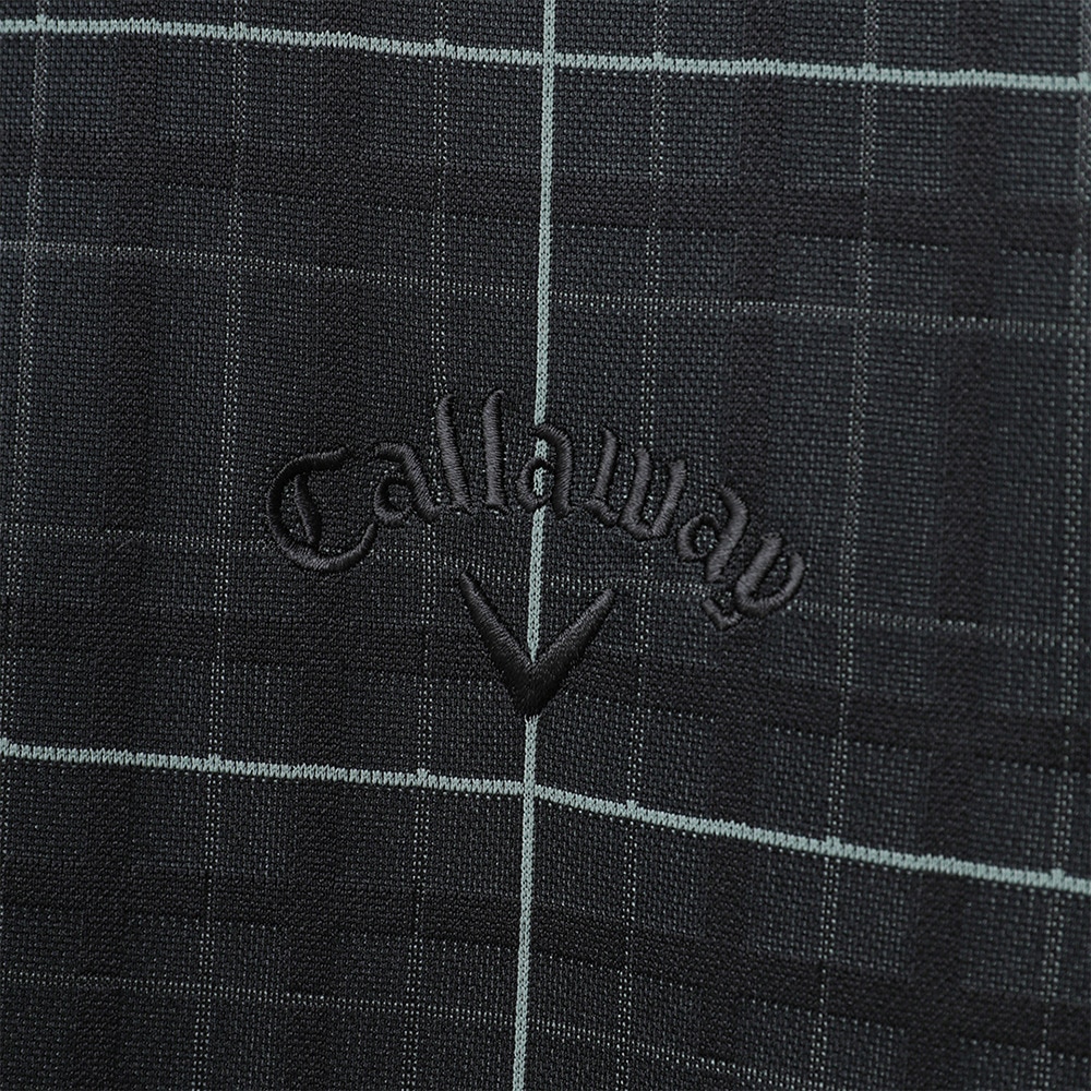 キャロウェイ（CALLAWAY）（メンズ）ゴルフウェア チェックジャカードシャツ C22133101-1010