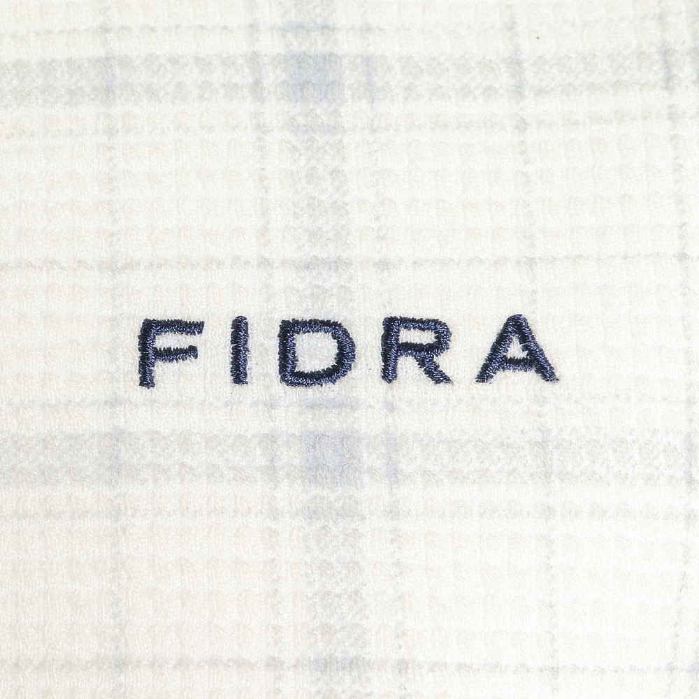 フィドラ（FIDRA）（レディース）ゴルフウェア 防寒 吸湿 発熱 消臭 ストレッチ ウールコン長袖ポロシャツ FD5NUG36 WHT