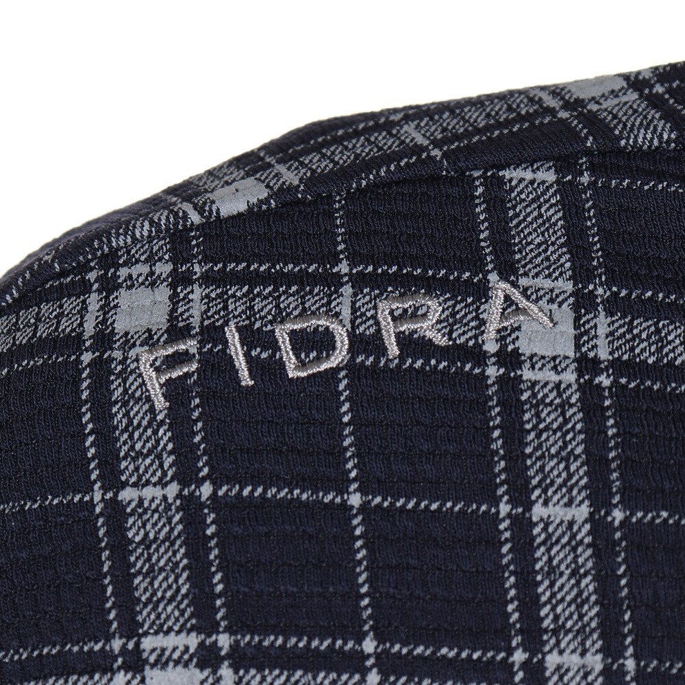 フィドラ（FIDRA）（メンズ）ゴルフウェア 防寒 吸湿 発熱 消臭 ストレッチ ウール混 長袖ポロシャツ FD5NTG39 NVY
