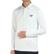 ニューバランス（new balance）（メンズ）ゴルフウェア UV 紫外線 UPF40 フィット 長袖カラーシャツ 012-2269002-030
