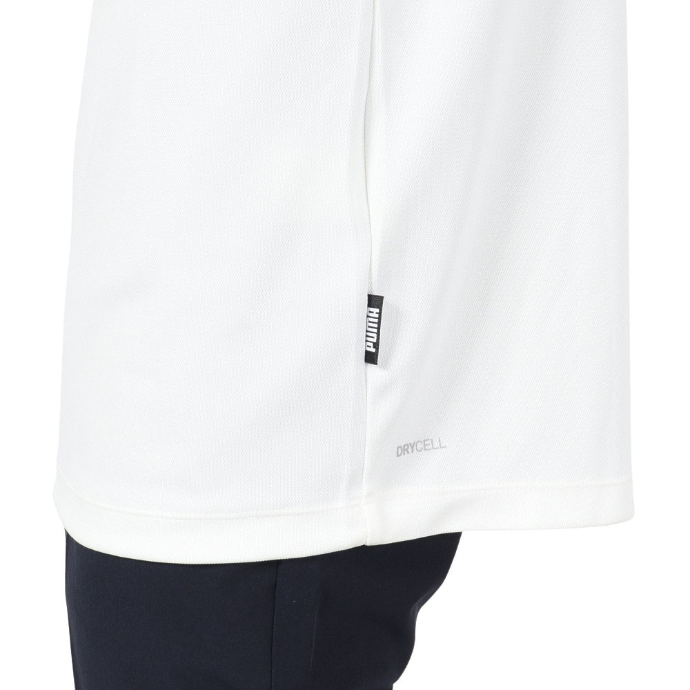 プーマ（PUMA）（メンズ）ゴルフウェア AOPメタルプリント 長袖ポロシャツ 539362-03