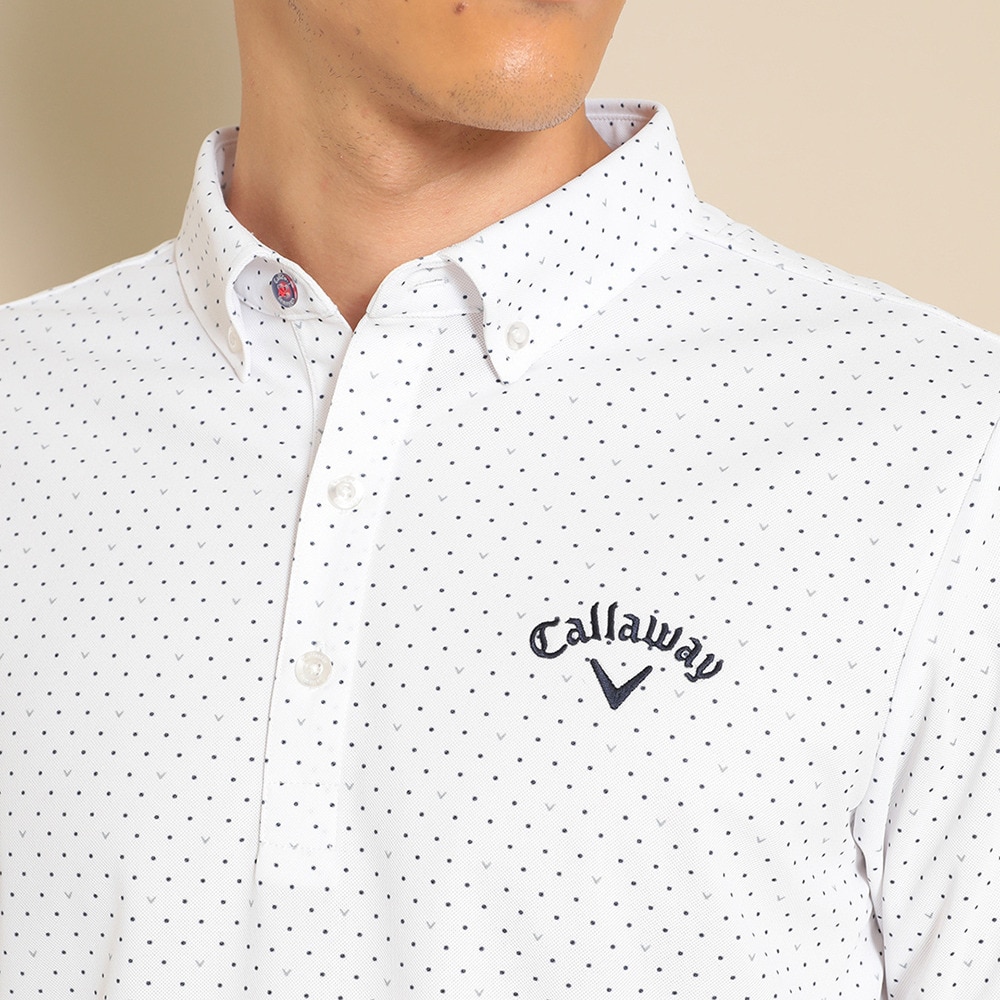 (B）Calloway、ノースリーブポロシャツ