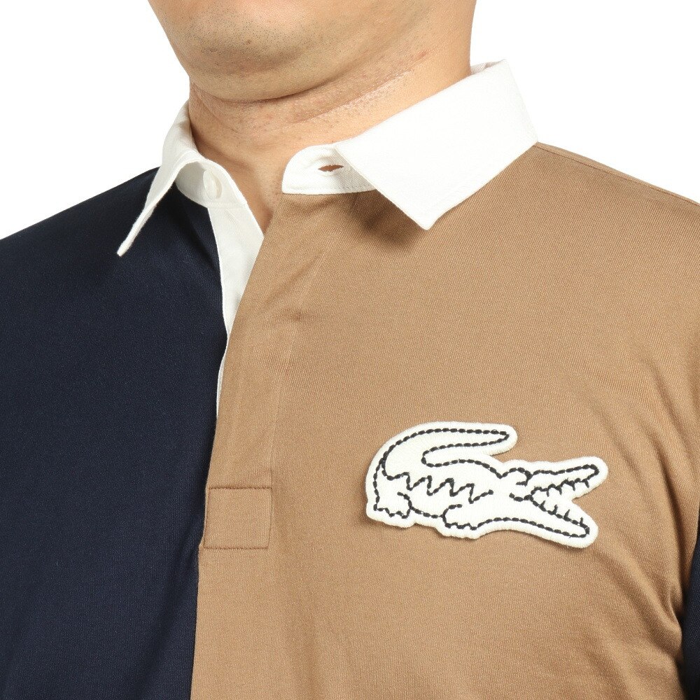 ラコステ（LACOSTE）（メンズ）ゴルフウェア カラーブロック ラガー
