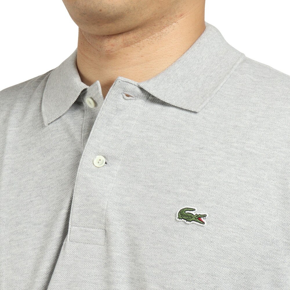 ラコステ（LACOSTE）（メンズ）ゴルフウェア 長袖 リブ カラーポロシャツ L1313DL-CCA