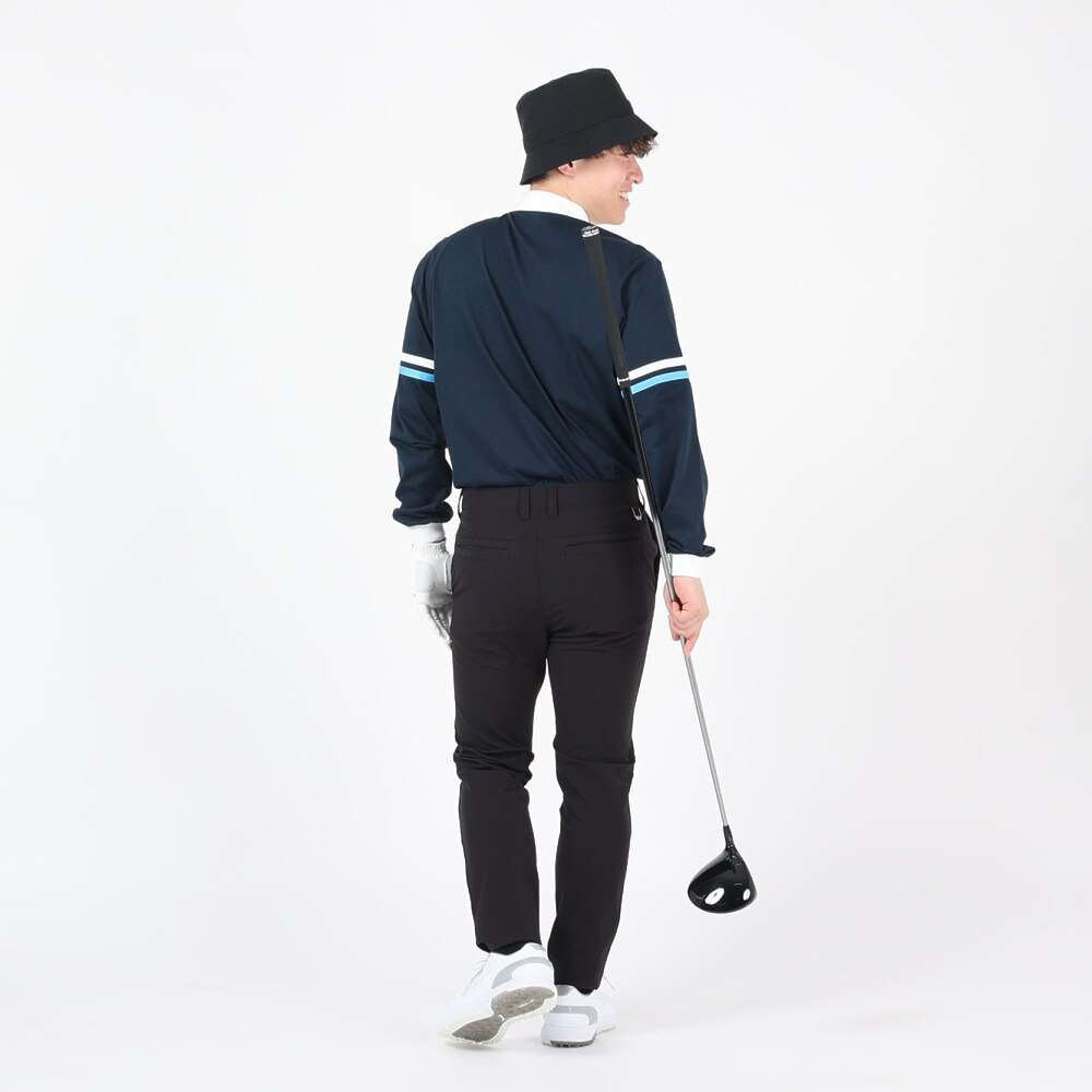 コブラ（Cobra）（メンズ）ゴルフウェア リラックスコットン長袖ポロシャツ 93042501