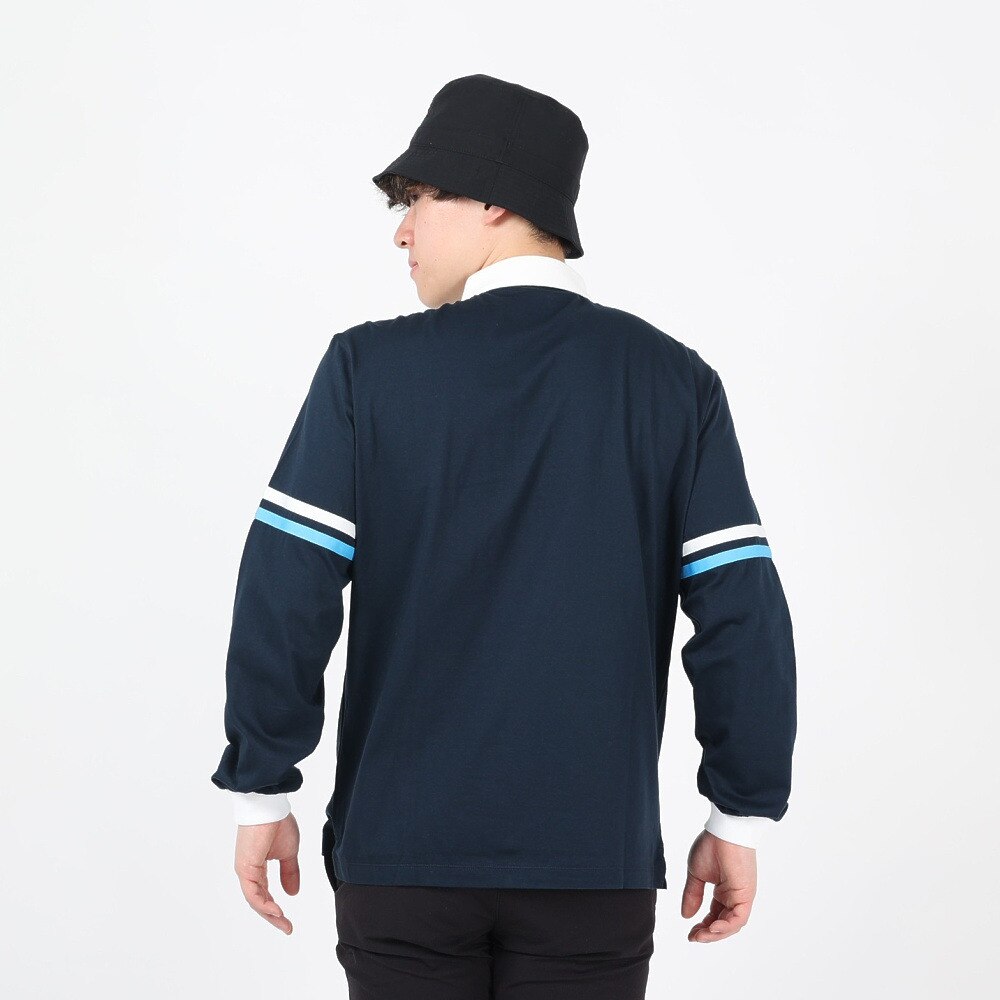 コブラ（Cobra）（メンズ）ゴルフウェア リラックスコットン長袖ポロシャツ 93042501