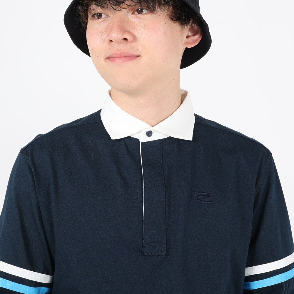 コブラ（Cobra）（メンズ）ゴルフウェア リラックスコットン長袖ポロシャツ 93042501