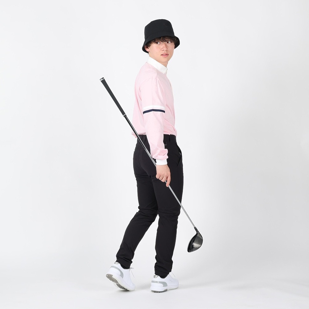 コブラ（Cobra）（メンズ）ゴルフウェア リラックスコットン長袖ポロシャツ 93042503