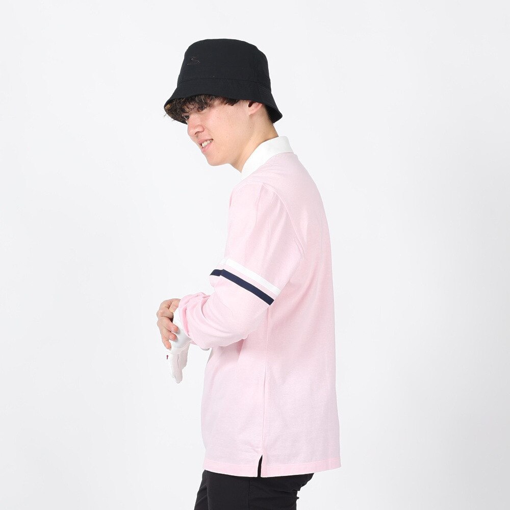 コブラ（Cobra）（メンズ）ゴルフウェア リラックスコットン長袖ポロシャツ 93042503