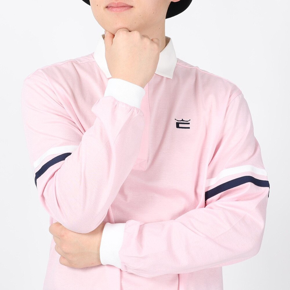 コブラ（Cobra）（メンズ）ゴルフウェア リラックスコットン長袖ポロシャツ 93042503