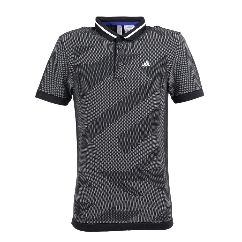 ADIDAS ゴルフウェア PRIMEKNIT サイドシームレス 半袖ポロシャツ EAU35-HS6881-ST Ｌ 90 ゴルフの大画像